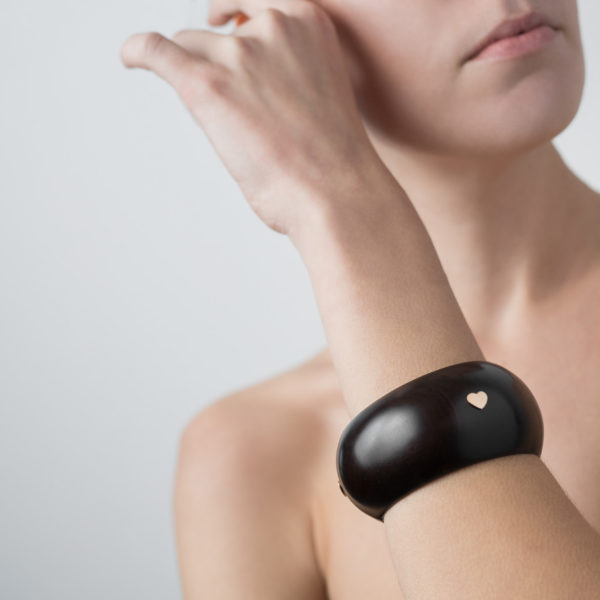 Heart Ebony Bracelet