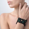 Love Lace Emerald Bracelet