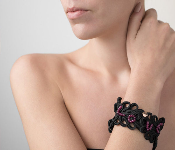 Love Lace Ruby Bracelet