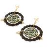 Ebony and Mother of Pearl Earrings Earrings