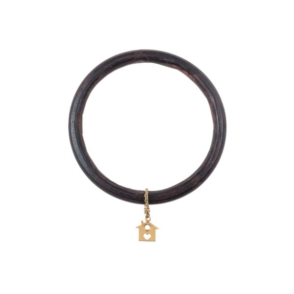 Ebony Bracelet with Charm