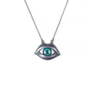 Lips Eye Necklace Necklaces