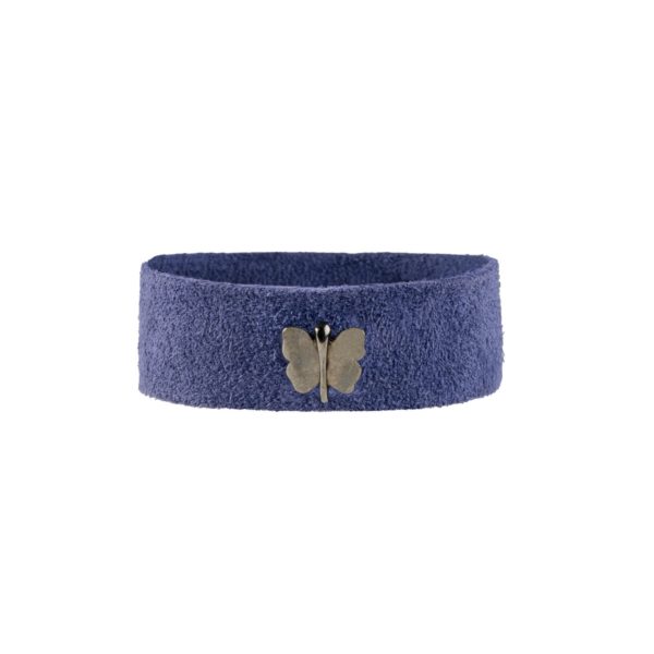 Small Butterfly Suede Bracelet