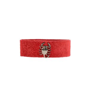 Small Scorpion Suede Bracelet Bracelets