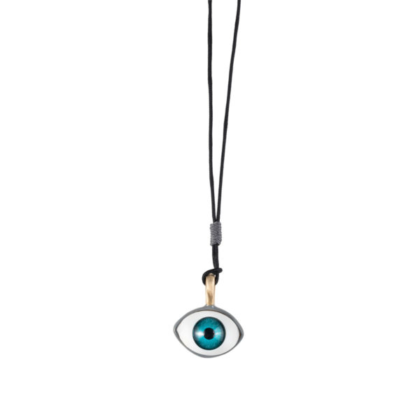 Large Eye and Knot Necklace