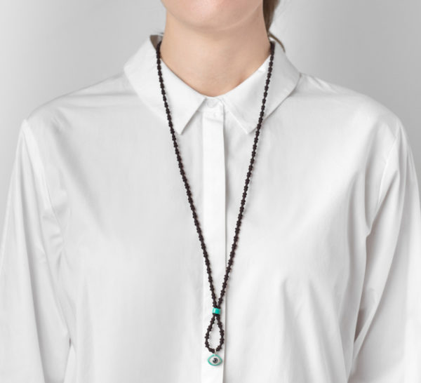 Small Elastic Eye Necklace