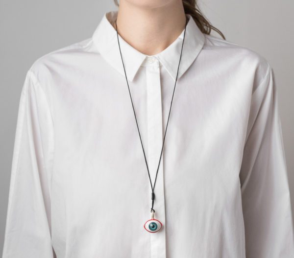 Large Eye and Knot Necklace